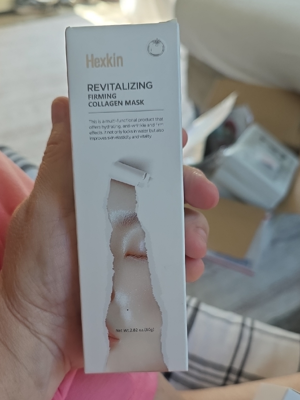 Hexkin Collagen Cream Box - White
